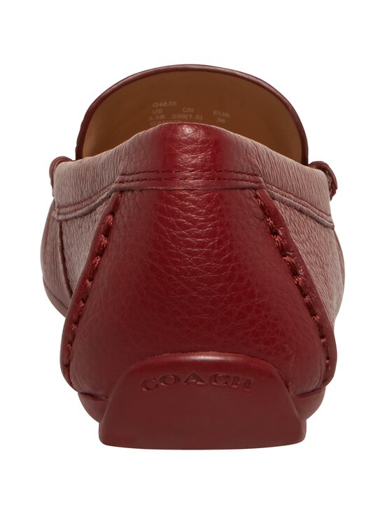 Coach - Marley Driver Leather Loafers - CHERRY | Stockmann - photo 3