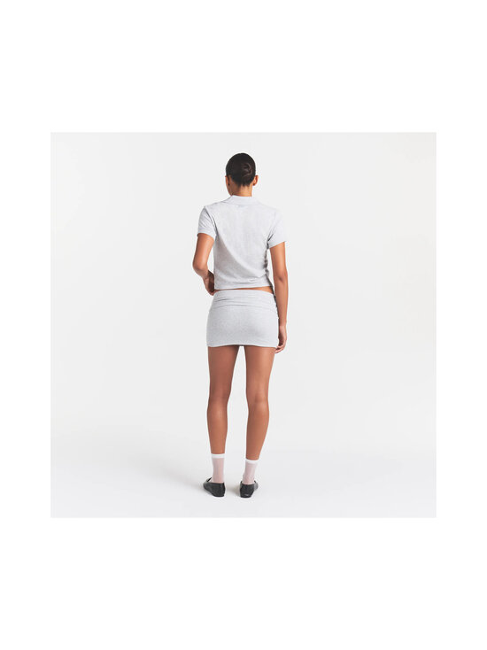 SKIMS - Worn in Jersey polo krekls - LIGHT HEATHER GREY | Stockmann - photo 4