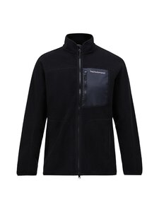 Peak Performance - Naturerush Pile Zip -takki - 030 BLACK/BLACK/ | Stockmann