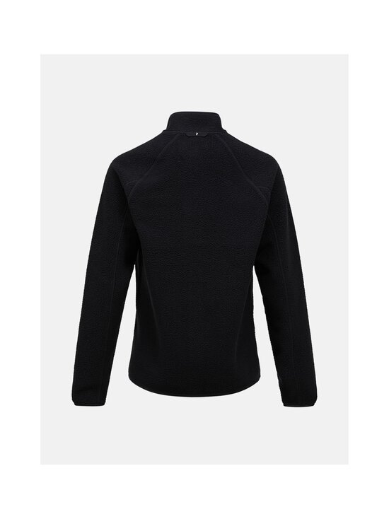 Peak Performance - Naturerush Pile Zip -takki - 030 BLACK/BLACK/ | Stockmann - photo 2
