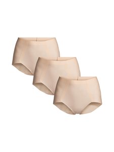 Bye Bra - Semwb Smooth Essentials Mid Waist- muotoilevat alusasut 2-pack - BEIGE | Stockmann