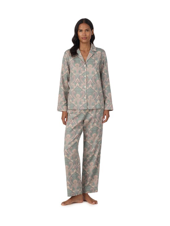 Lauren Ralph Lauren - Notch Collar Long -pyjama - 942 MULTIPAIS | Stockmann - photo 1