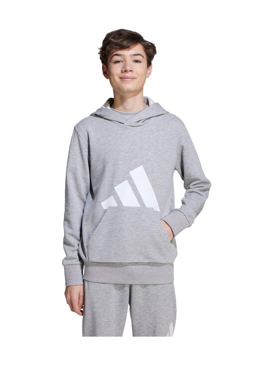 adidas Sportswear - Junior Logo BL FT HD 280 -huppari - JV9900 MGREYH/WHITE | Stockmann - photo 2