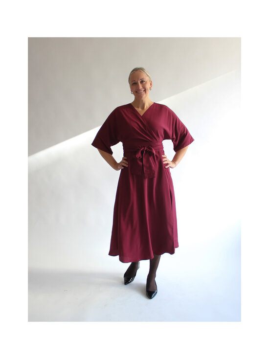 Lili Marleena - Hõlmikkleit Midi - BURGUNDY | Stockmann - photo 2