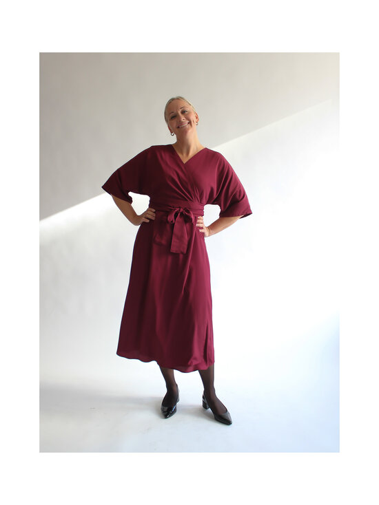 Lili Marleena - Hõlmikkleit Midi - BURGUNDY | Stockmann - photo 4