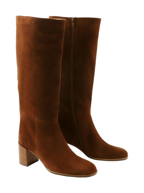 högl - Block Heel Long -nahkasaappaat - 2400 NUT | Stockmann - photo 3