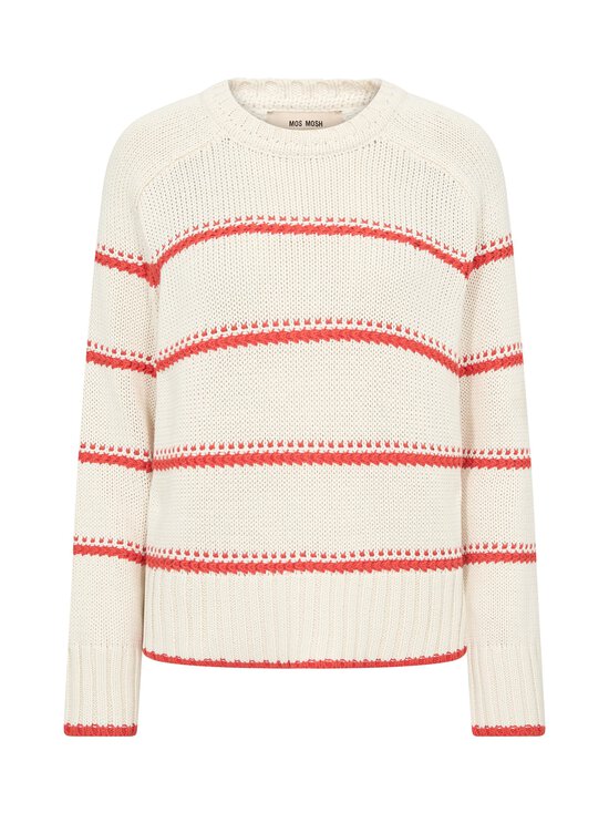 MOS MOSH - MMRola Bine Stripe -neule - 167 SPICY ORANGE | Stockmann - photo 1