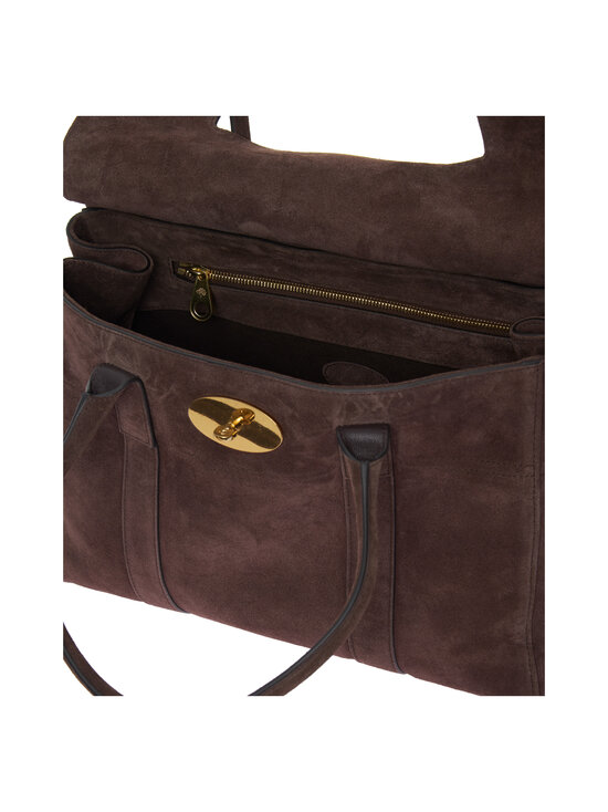Mulberry - Bayswater Suede -käsilaukku - E115 DARK CHOCOLATE | Stockmann - photo 3