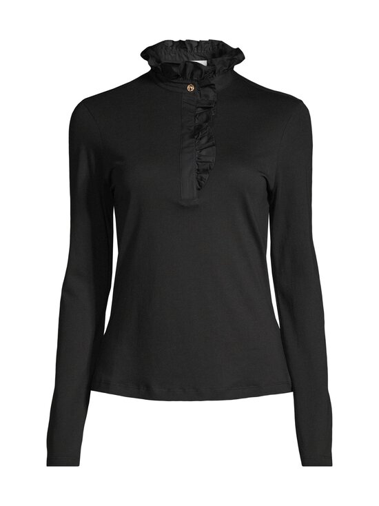 rich & royal - Slub Frill -paita - 890 BLACK | Stockmann - photo 1