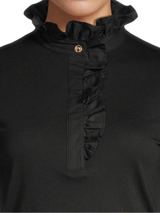 rich & royal - Slub Frill -paita - 890 BLACK | Stockmann - photo 4
