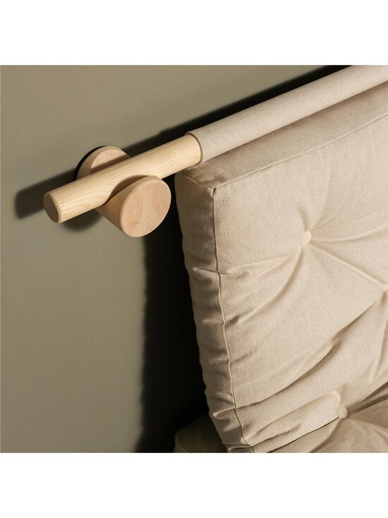 Karup - Hooked-futonsohva linen / mänty 135 x 200 cm - BEIGE | Stockmann - photo 7