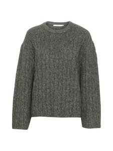 Gestuz - AdieGZ vilnas maisījuma džemperis - 106529 DEEP GRAY MELANGE | Stockmann