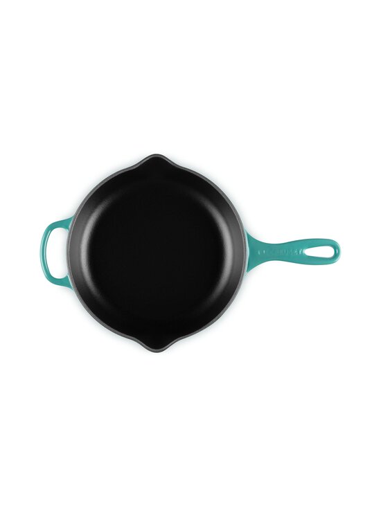 Le Creuset - Bleu Riviera Cast Iron Round Skillet -valurautapannu 23 cm - BLEU RIVIERA | Stockmann - photo 4