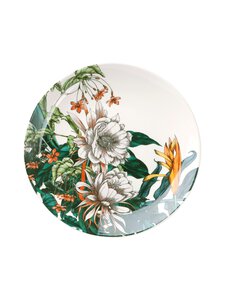 Maxwell&Williams - Night Garden -lautanen 19 cm - WHITE, GREEN , ORANGE Maxwell&Williams - Night Garden -lautanen 19 cm - WHITE, GREEN , ORANGE | Stockmann