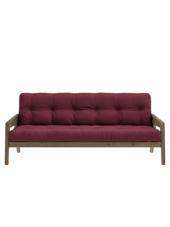 Karup - Grab-futonsohva bordeaux/ruskea L 200 cm - PINK | Stockmann - photo 2