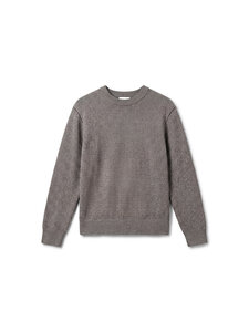 Calvin Klein Menswear - Dotted Stitch Crew -neule - P7E MEDIUM GREY HTR | Stockmann