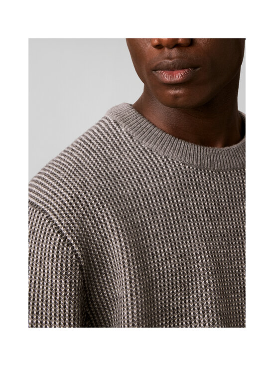 Calvin Klein Menswear - Dotted Stitch Crew -neule - P7E MEDIUM GREY HTR | Stockmann - photo 5