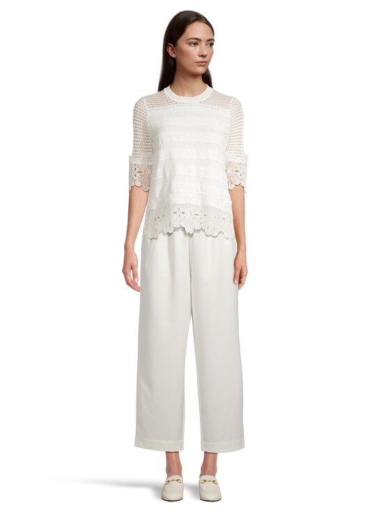 rich & royal - Lace Stitch -neulepaita - 113 PEARL WHITE | Stockmann - photo 2